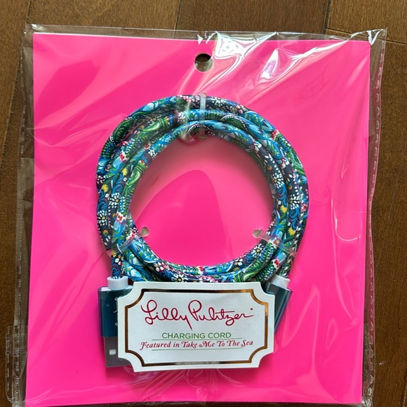 Lily Pulitzer Charging Cord - 48” - Picture 1 of 2